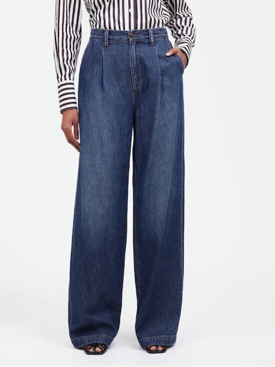 Madewell Denim - Madewell The Harlow Wide-Leg Jean: Airy Denim Edition Fieldale Wash; Airy